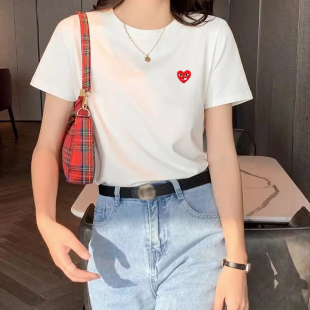 PLAY官方旗舰店正品女装短袖t恤纯棉上衣2026夏季新款显示体恤衫