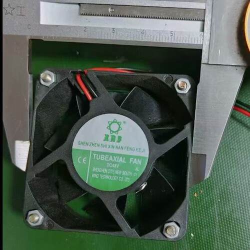 全新TUBEAXIAL  FAN新南风 XNF 48V 6CM 6025 变频器机柜散热风扇