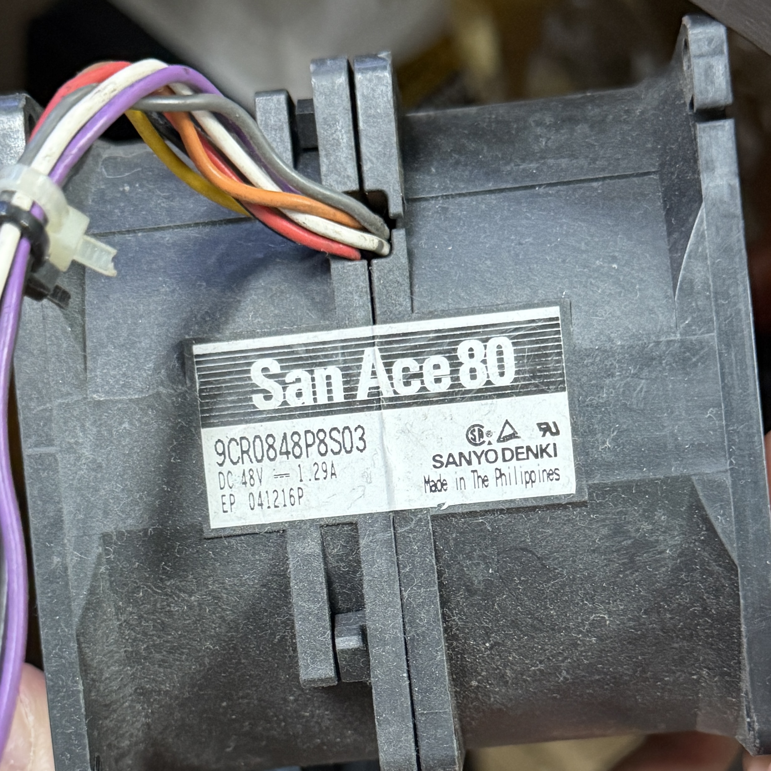 三洋8080服务器暴力散热风扇