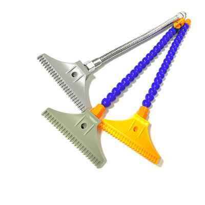 塑料吹风喷嘴48孔加宽风刀1/4吹气鸭嘴竹节冷切管110MMF型喷水头