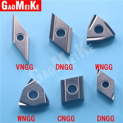数控金属陶瓷车刀片外圆精车刀粒VNGG160402R-H/桃型WNGG080404