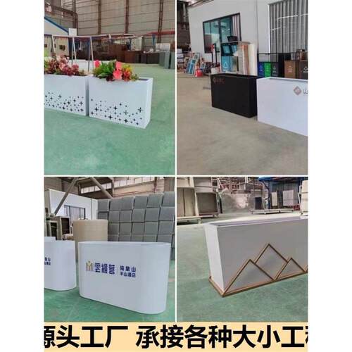 厂家直销户外种植铁艺花箱组合简约隔断广场美容院室外定制外摆