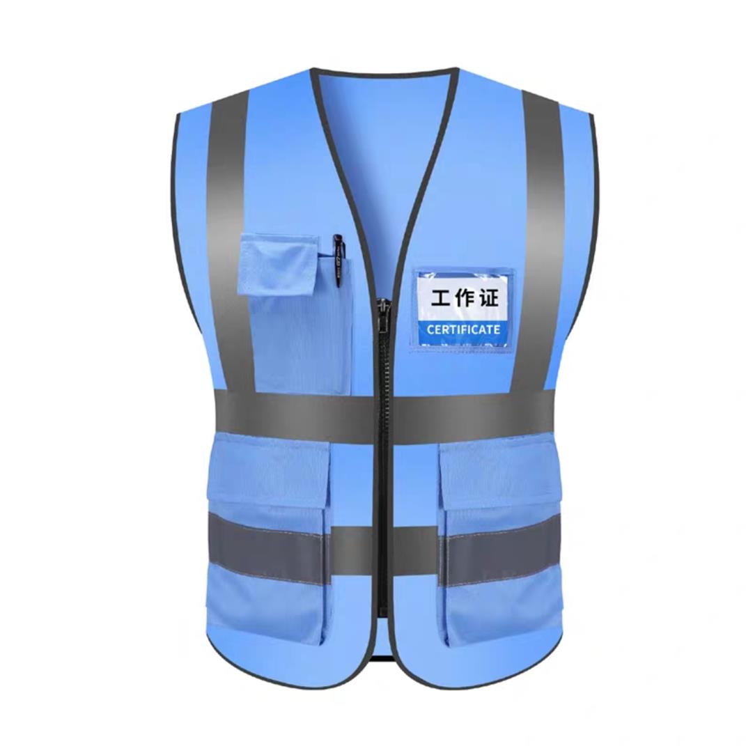反光马甲背心中建荧光绿马甲中建一局劳务人力马夹安全服反光衣