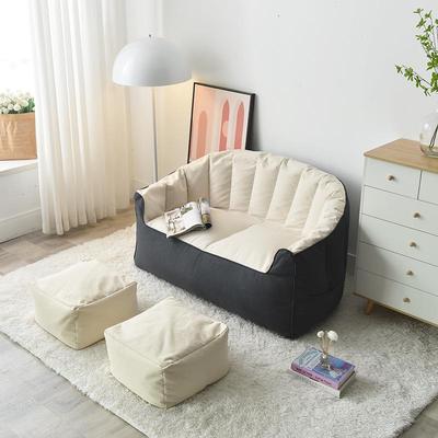 双人懒人沙发豆袋榻榻米可躺可睡小沙发小户型阳台躺卧卧室风豆袋