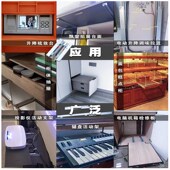 热销飘窗书桌中岛台吧台榻榻米地柜超长底装 拉篮抽屉 托底滑轨底装