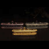 纯铜色香炉供佛 纯铜色家用室内线香炉卧式 香盒卧 藏式 热销卧香炉