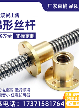 热销梯形丝杆螺母套装Tr4 5 6 8 10 12 14 16 18 20 25 36 40t型