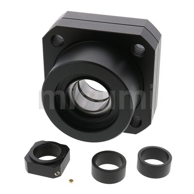 热销丝杆丝杠支撑座组件侧BUR8/BTR6 8 10 12 15 20包邮BRW10支持