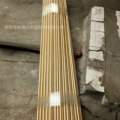 热销走心机用直线度高黄铜棒 H59-1国标环保铜棒 C3771毛细铜棒