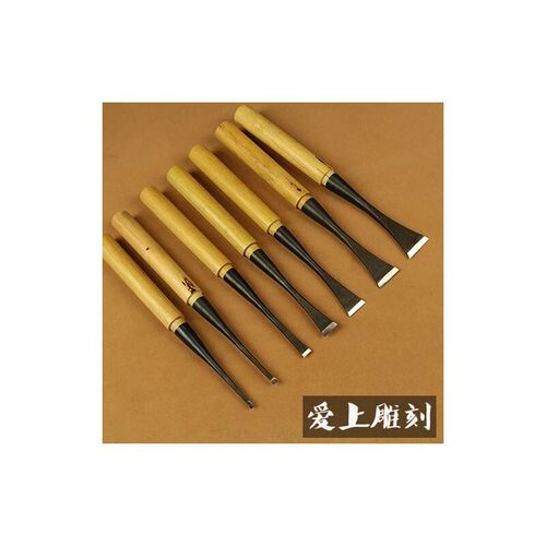 热销东阳雕刻刀木雕工具套装木刻刀手工木凿已磨好