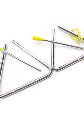 热销恒福 打击乐器儿童打击乐器幼儿园打击乐器三角铁乐器T4人气