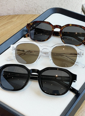 日本品质新款韩系个性TR90偏光太阳眼镜高级感男女网红街拍复古板
