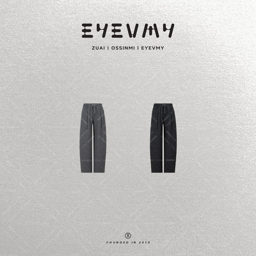 【繁星裤】羊毛混纺亮片花纱毛感直简阔腿裤WT54UFU167