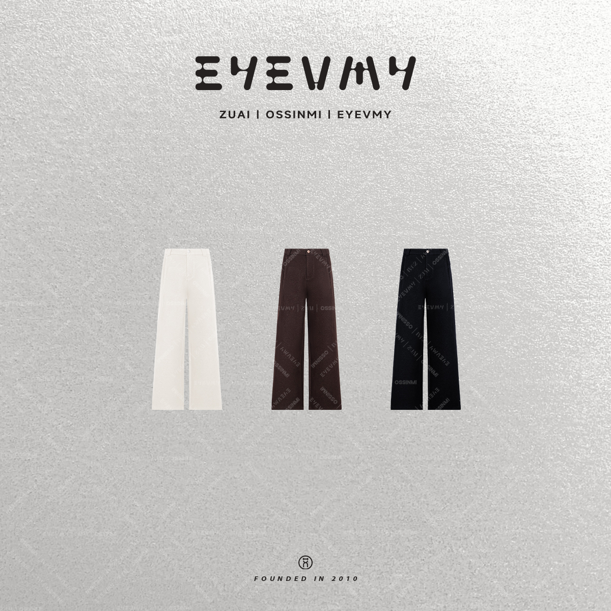 【暖冬裤】粗斜拉绒天丝羊毛直筒显瘦遮胯裤WT54UYQ301