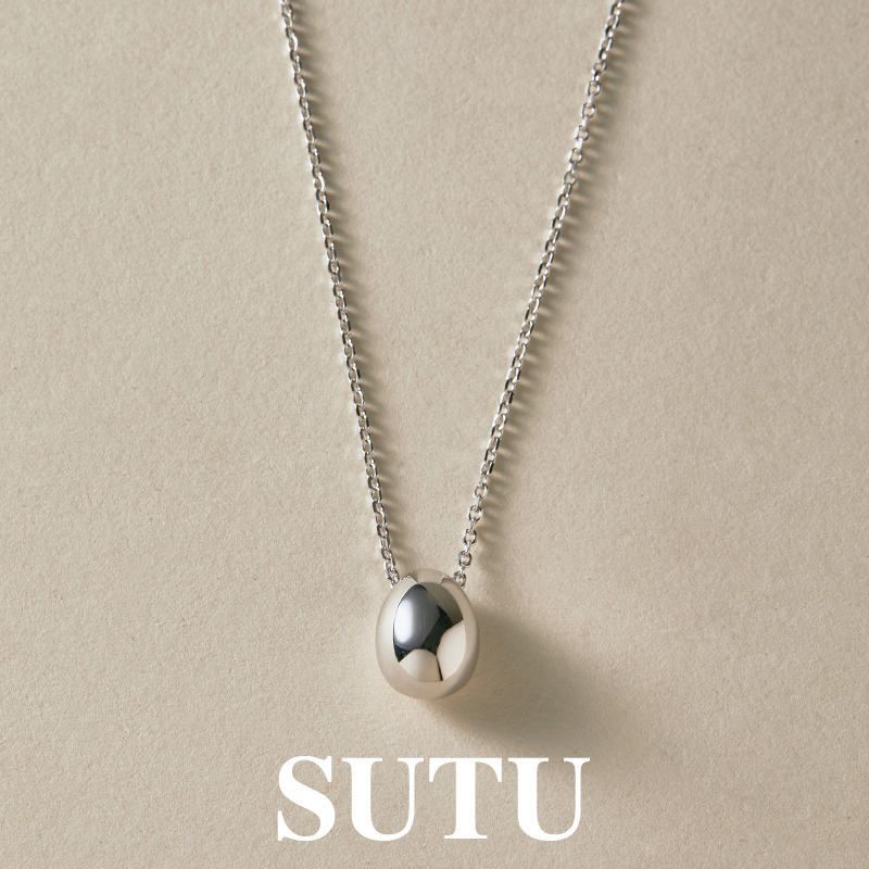 925银素图新款简约小众锁骨链