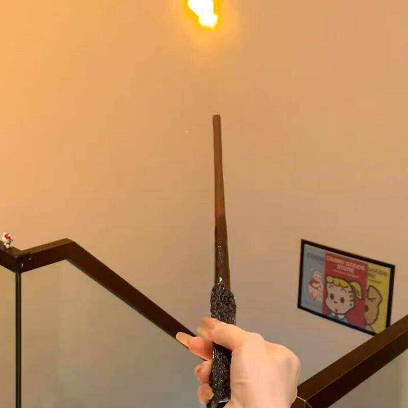 哈利波特魔杖可发光喷火新版喷火魔法棒送礼物生日玩具喷火法杖