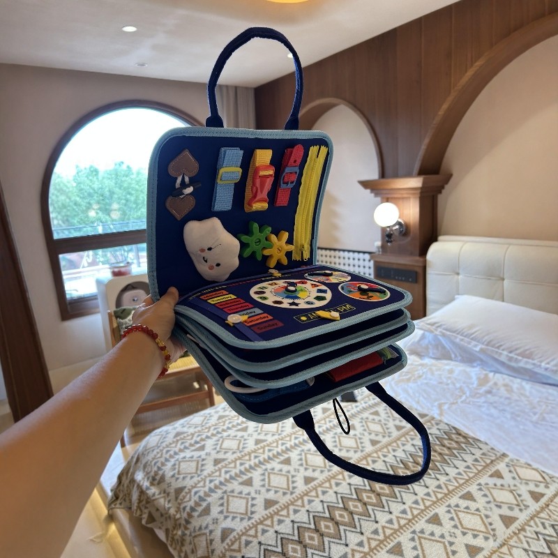 布书婴儿可啃咬撕撕书忙碌书撕撕书儿童1到3岁益智早教玩具婴儿书