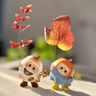 新款可爱yoyo右右酱歪头系列手办收藏桌面装饰送朋友礼物限定盲盒