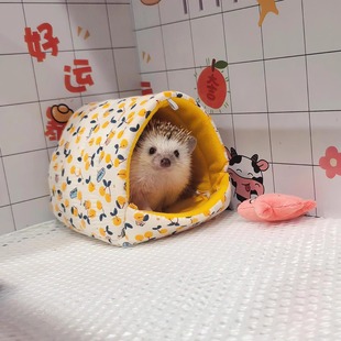 刺猬仓鼠躲避屋过冬棉窝蜜袋鼯金丝熊保暖舒适大空间吊窝小宠物窝