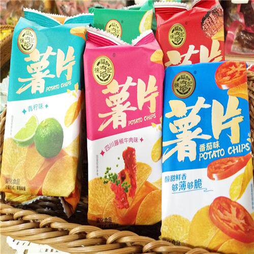 徐福记散装薯片膨化儿童零食零食礼包零食大礼包送女友薯片零食