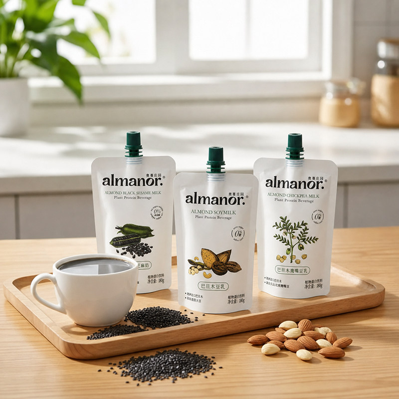 almanor奥蔓庄园坚果奶膳食纤维图片