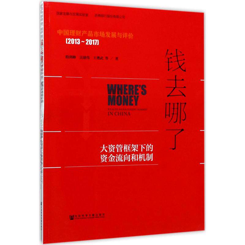 正版钱去哪了大资管框架下的资金流向和机制中国理财产品市场发展与评价2013～2017殷剑峰吴建伟王增武著