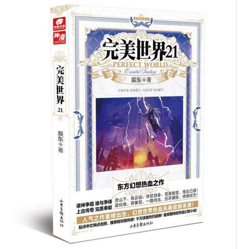 正版现货完美世界21辰东著山东画报出版社