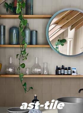 Asttile意大利进口清新米白色客厅厨房浴室地砖墙砖阳台瓷砖200