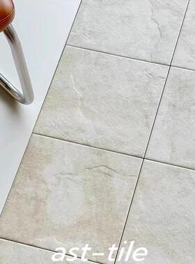 Asttile米黄莱姆石卫生间厨房阳台工装石头纹仿古防滑地砖瓷砖300