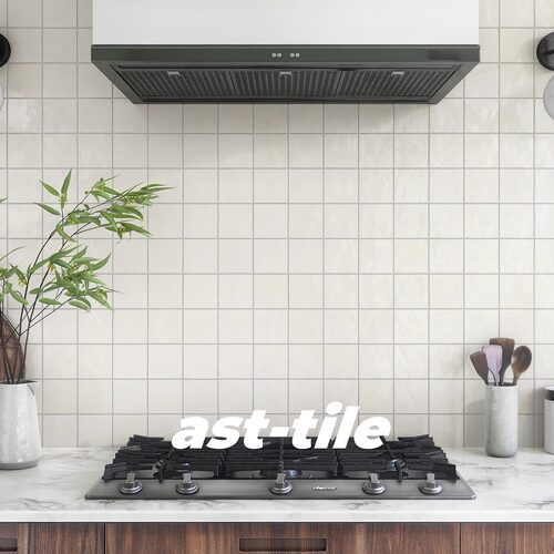 Asttile意大利进口泽丽石膏白色墙砖厨房卫生间浴室瓷砖地砖100