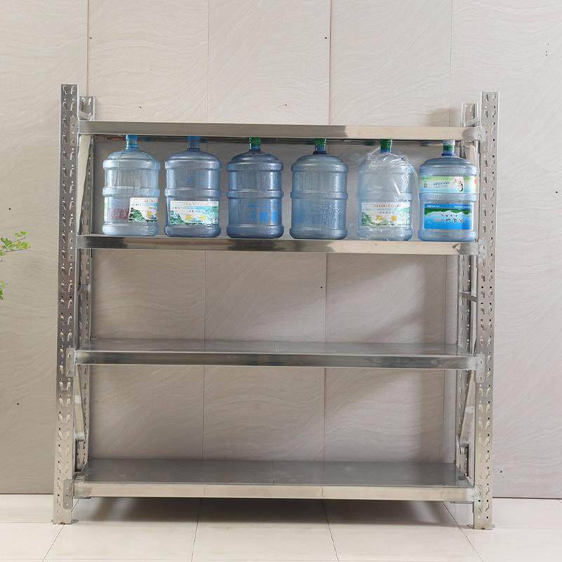 304不锈钢货架仓库物品存放架可调节仓储重型多层中型置物架定制