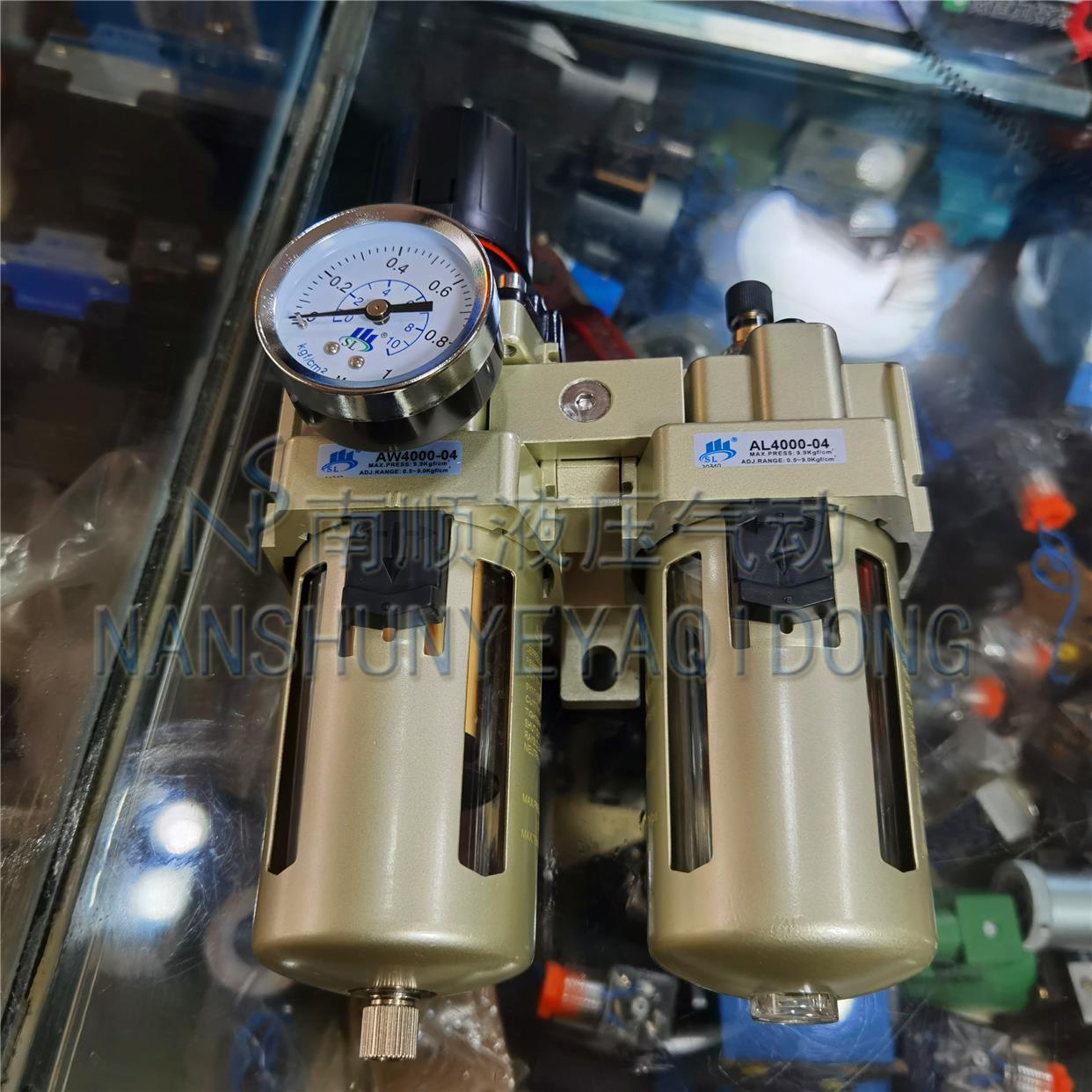 SL世联油水分离器气源处理器AC4010-04 06 AC5010-10 AC301二联件