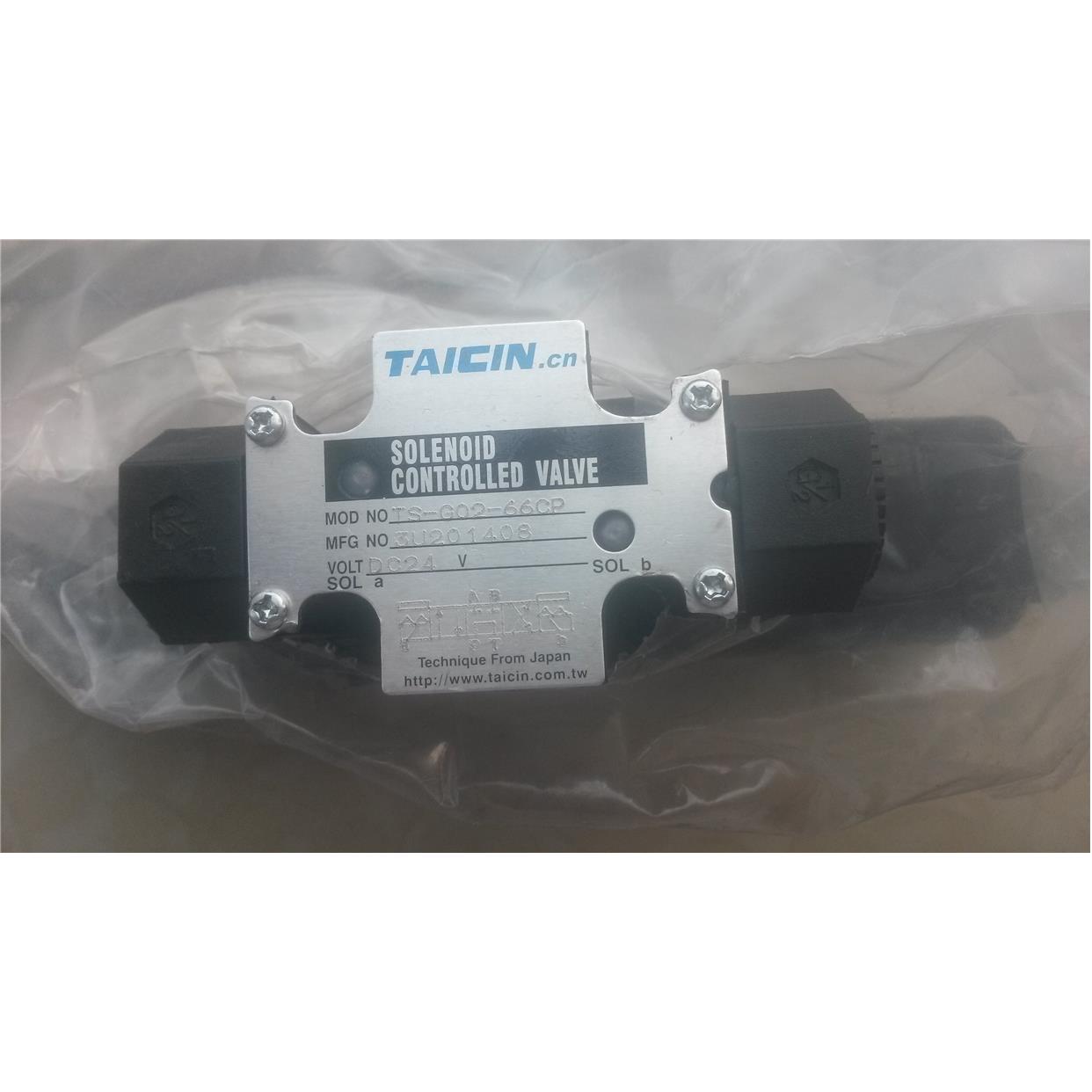 台湾泰炘TAICIN电磁阀TS KSO-G02-2CP-10/20 G03 2CD 3CP 3CD 4CP