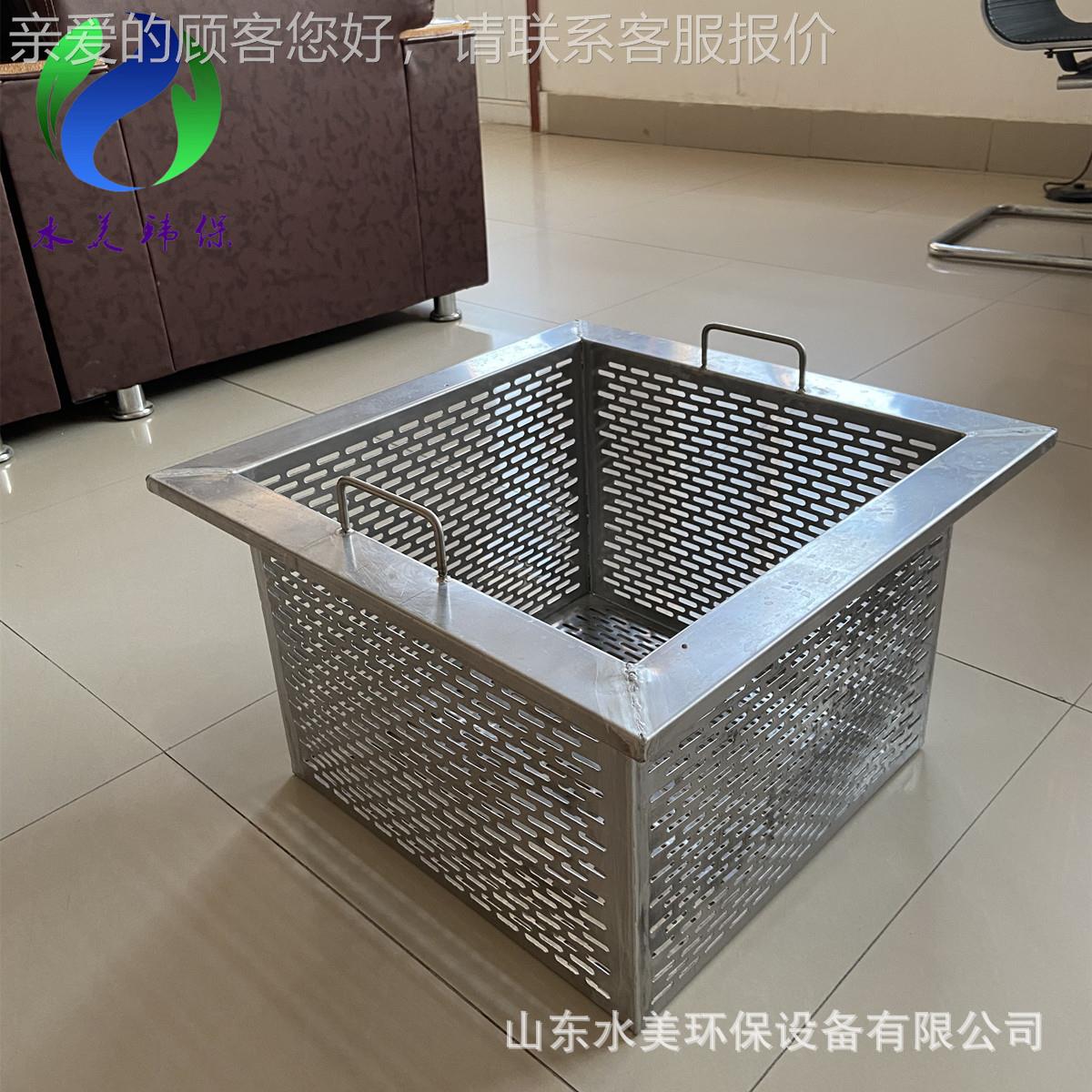 不锈钢提篮式人格栅 S家TL型提篮工格栅厂 手动提篮500*500*式M格