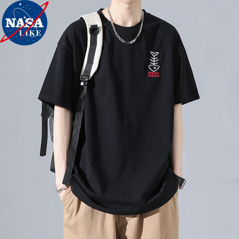 NASA纯棉短袖T恤打底衫