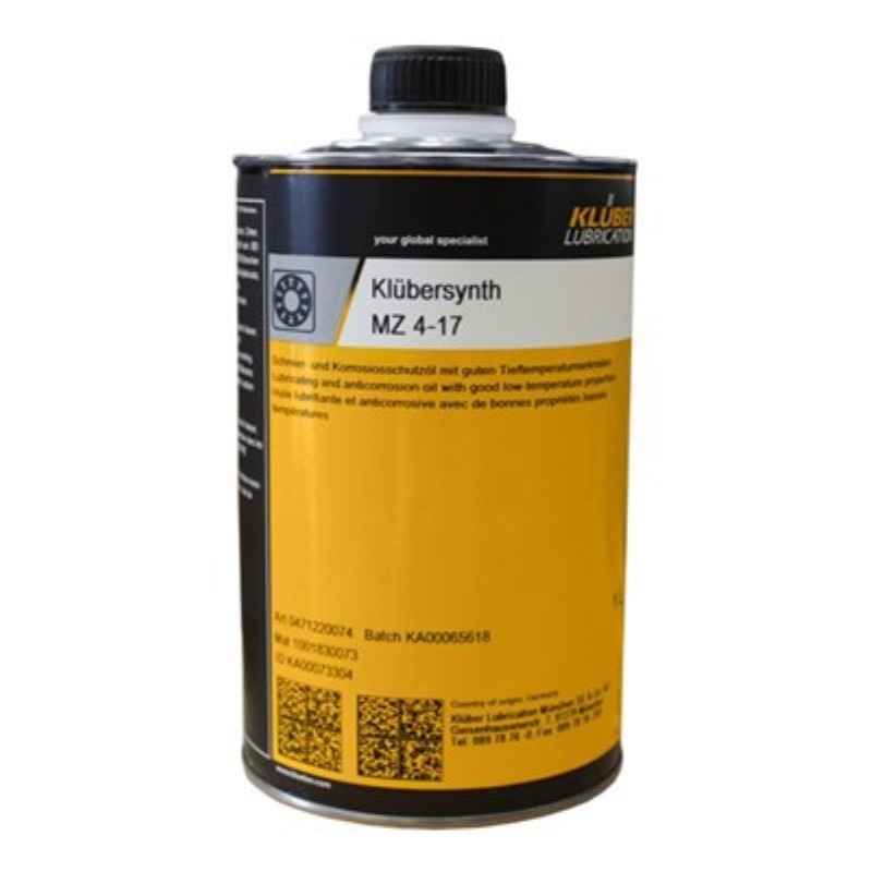 克鲁勃Klübersynth BZ44-4000 Klubersynth MZ4-17防锈油清洗剂