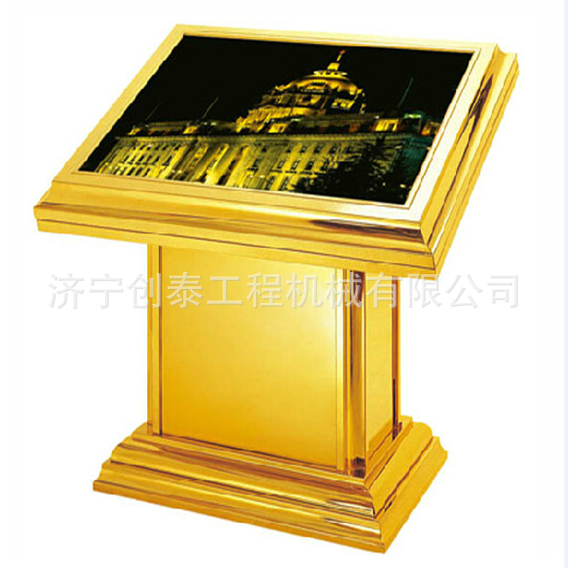 钛金卧式灯箱 酒店广告 礼宾牌大堂展示台/索引台/指示牌