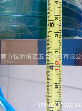 301EH特硬 550-600HV 不锈钢弹片料 0.1不锈钢发条料