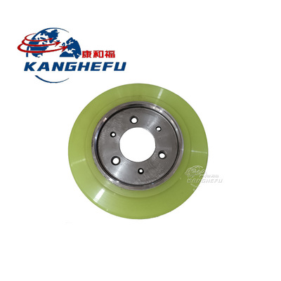 NICHIYU力至优FBR15电动叉车配件轮电动堆高车聚氨酯PU驱动辅助轮