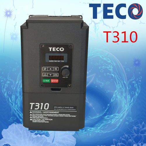 TECO东元(台安)变频器T310-4008/4010-H3C三相交流电机5.5/7.5KW