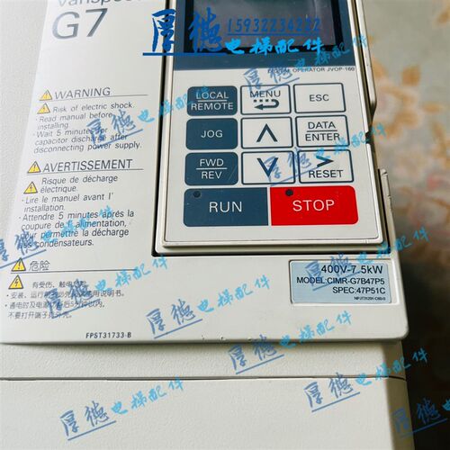 安川变频器G7系列G7B4011/G7B4015/CIMR-L7B47P5/G7B47P5/G7A47P5