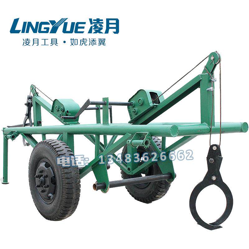 自装卸运杆车 下置式运杆车 电杆运输车线杆水泥杆运电线杆车炮车