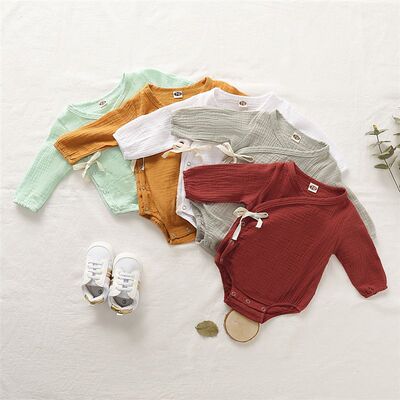 网红Newborn Baby Boys Girls Romper Jumpsuit Infant Kids Clot