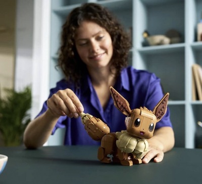 乐高LEGO宝可梦72151伊布拼装积木玩具儿童益智礼物