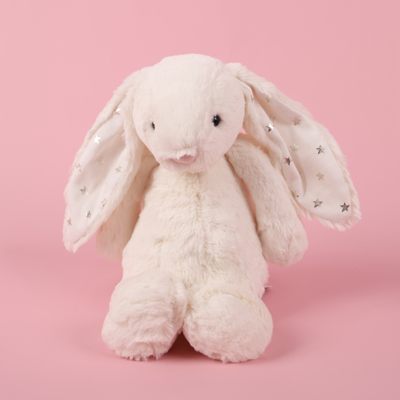 JELLYCAT害羞星星白色邦尼兔兔子毛绒公仔玩偶儿童玩具安抚可爱