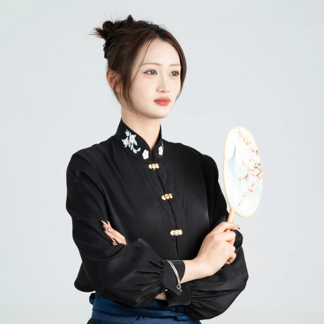 汉服上衣夏季薄款飞机袖马面裙