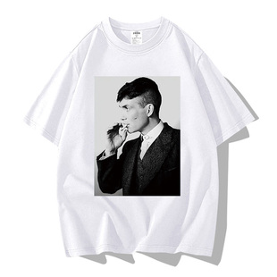 浴血黑帮Peaky Blinders剃刀党谢尔比周边短袖t恤希里安墨菲衣服