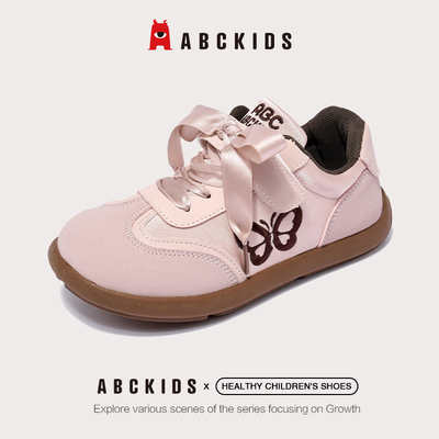 Abckids童鞋时尚中大童运动休闲鞋2025秋季宝贝男童女童散步鞋子