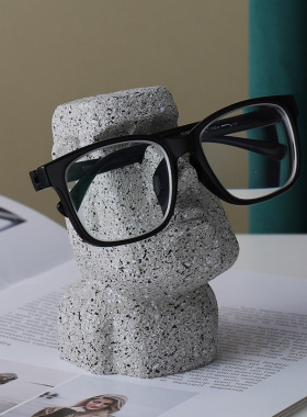 创意搞怪眼镜搁架眼镜店装饰品办公室摆件礼物桌面眼镜支架眼镜托