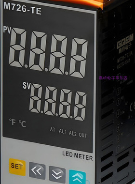 高桥GQEM温控仪 M736-TE/S2-TM2A/A01超大数码管显示屏全功能输入